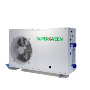 Máy bơm nhiệt dân dụng heatpump SUPERGREEN, máy nước nóng heatpump